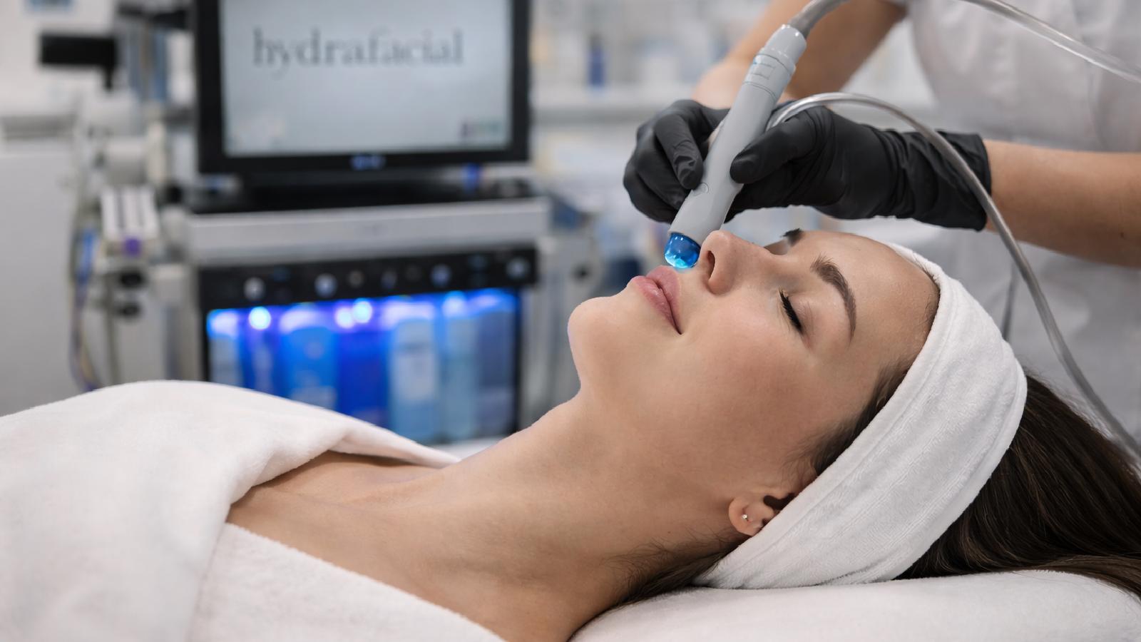 HydraFacial – ruhige Studioaufnahme